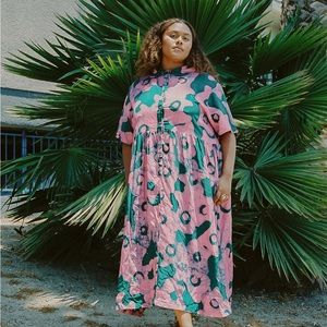 Osei-Duro Imperium Dress in Pool Party